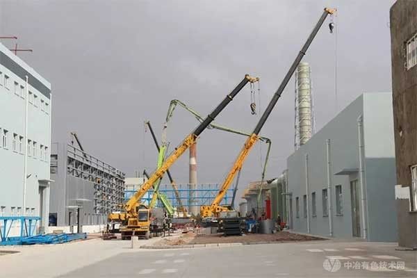 年產28萬噸！金川集團動力電池用硫酸鎳產品提升項目單體試車